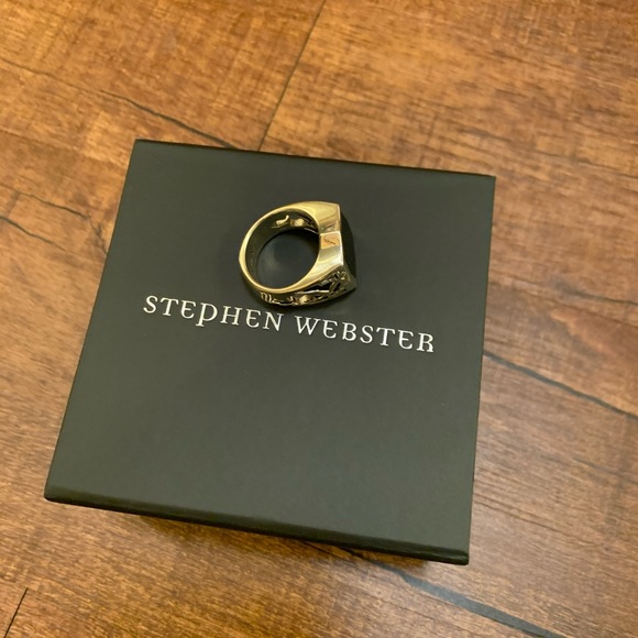 Stephen Webster sterling silver men’s ring - Picture 5 of 8